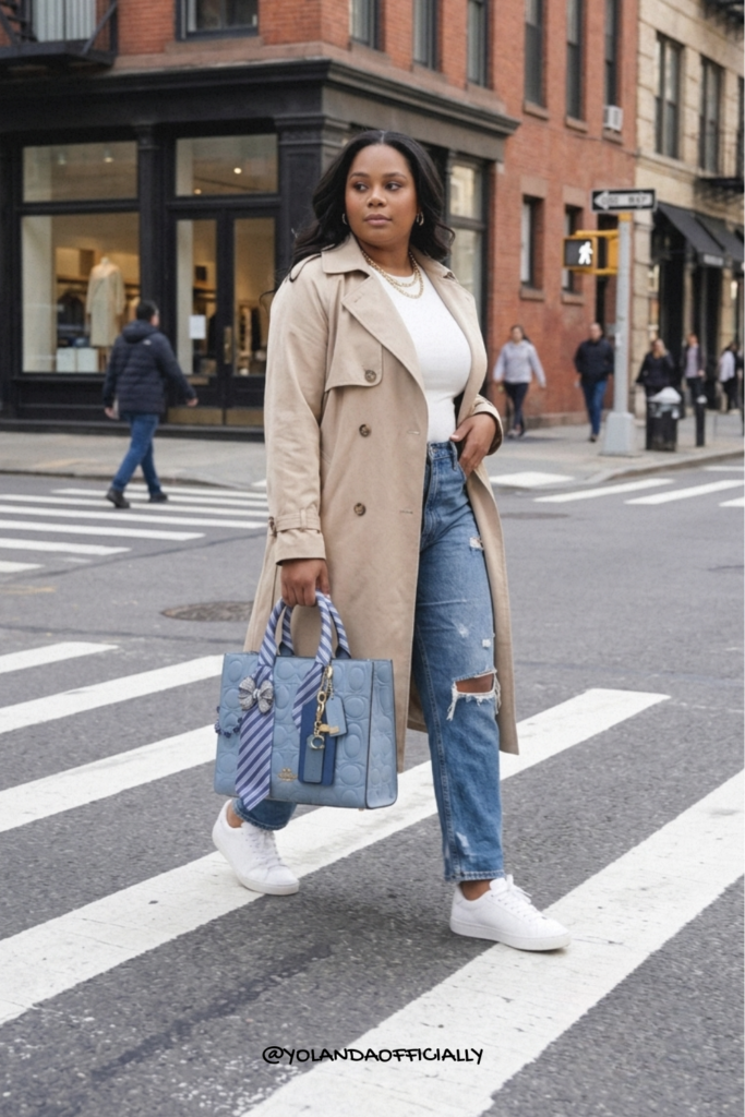 Coach Blue Maggie Tote Review: Is It Worth It? + How I Styled It 5 Ways ✨ glow meets genius medicube salmon dna duo ✨