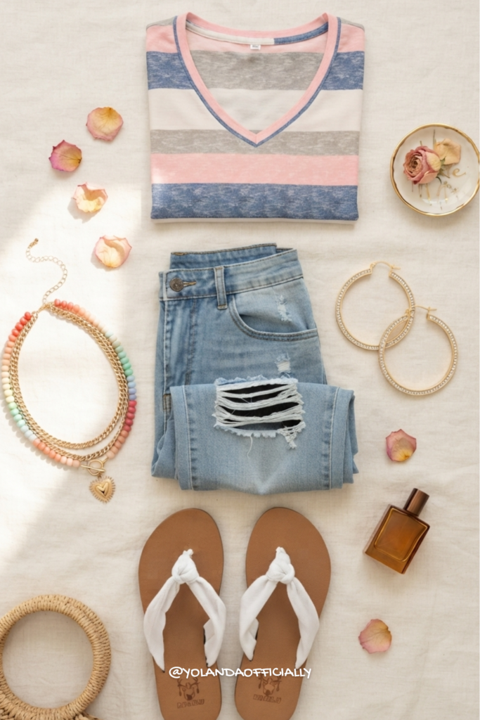 casual jeans outfit