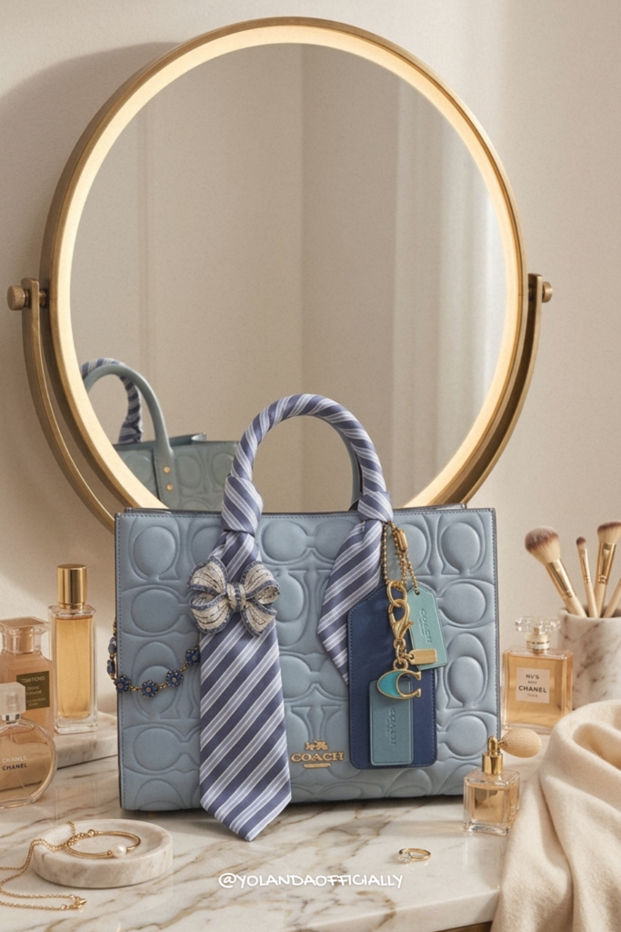 Coach Blue Maggie Tote Review: Is It Worth It? + How I Styled It 5 Ways Coach Maggie tote